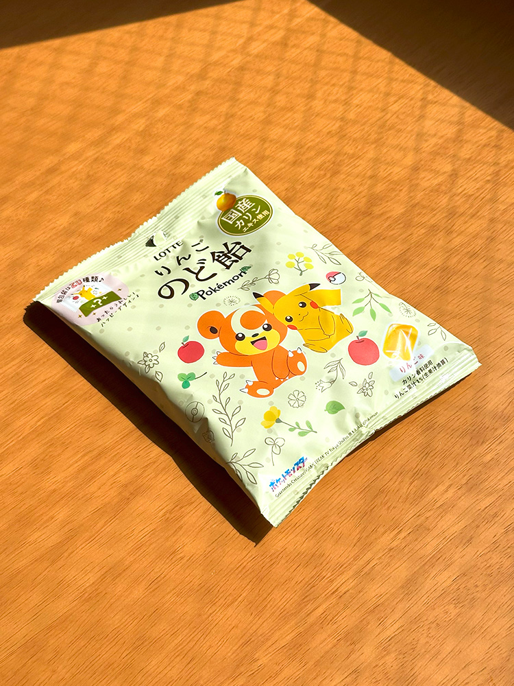 [ 롯데 ] 포켓몬 링고 노도아메 75g / 귀여운 포켓몬 사과 목캔디 / 일본 사탕