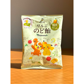 [ 롯데 ] 포켓몬 링고 노도아메 75g / 귀여운 포켓몬 사과 목캔디 / 일본 사탕