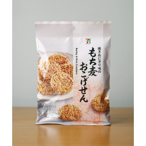 세븐일레븐 모찌무기 오코게센 40g 보리 센베이 일본 편의점 간식