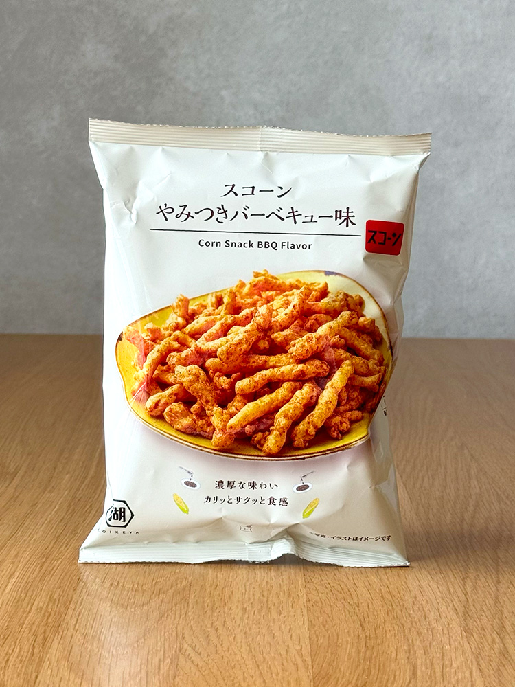 [ 로손 ] 스콘 야미츠키 바베큐맛 75g / 일본판 치토스 과자 / 일본편의점 과자