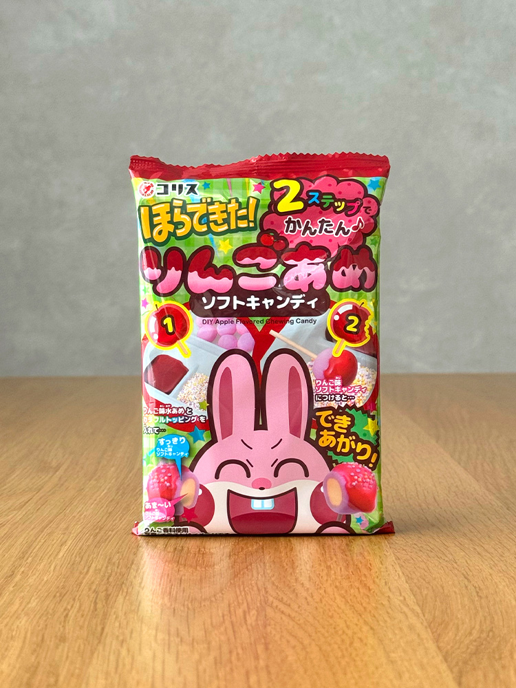 [ 코리스 ] 호라데키타! 링고아메 소프트캔디 37g / 가루쿡