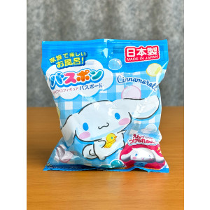 일본 입욕제 산리오 시나모롤 배쓰밤 아쿠아마린향 1개입 바스볼