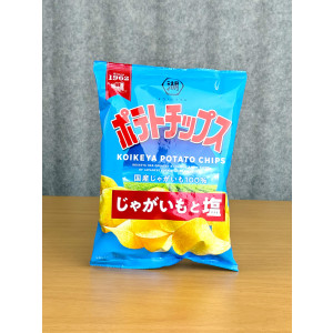 일본 간식 코이케야 포테이토칩 소금맛 60g 감자칩