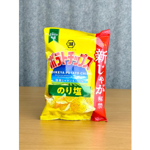 일본 간식 코이케야 포테이토칩 김소금맛 60g 감자칩 노리시오