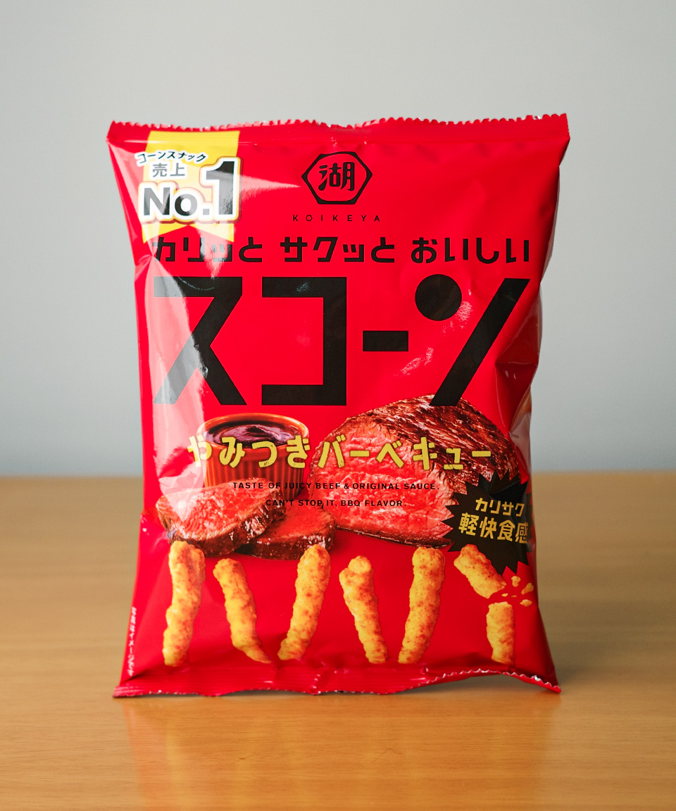 코이케야 스콘 야미츠키 바베큐 73g 일본 간식