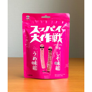 일본 젤리 왕왕재팬 슷파이 대작전 매실 / 시소, 70g, 1개