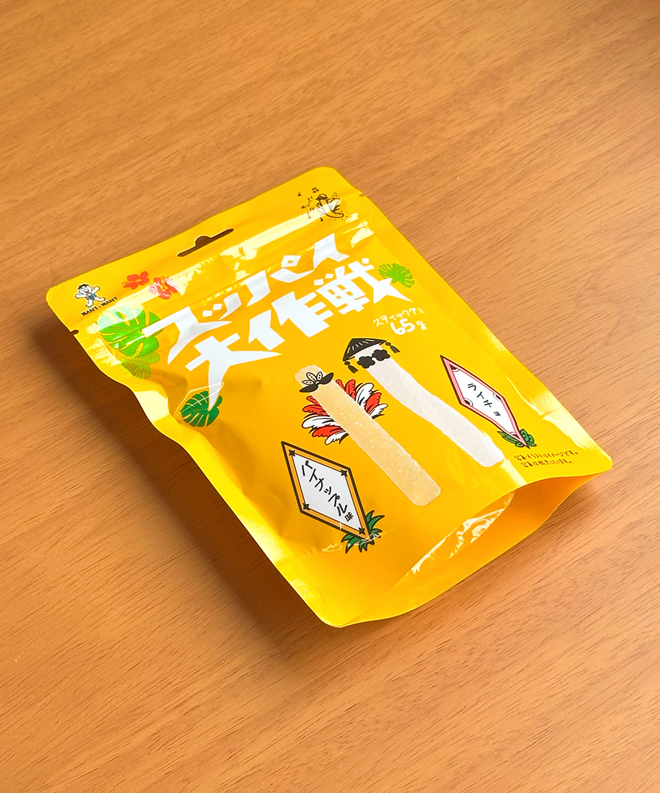 일본 젤리 왕왕재팬 슷파이 대작전 파인애플 / 리치, 65g, 1개