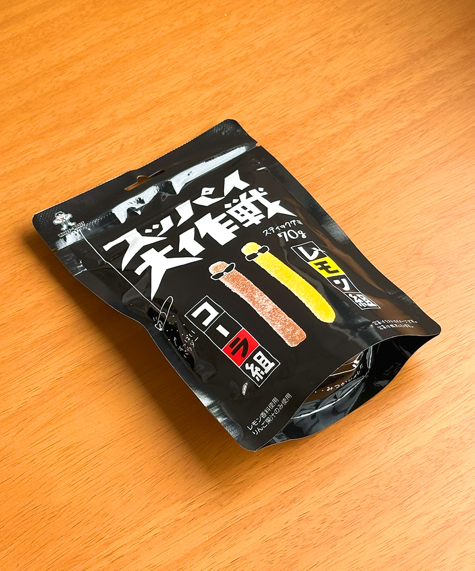 일본 젤리 왕왕재팬 슷파이 대작전 콜라 / 레몬, 70g, 1개