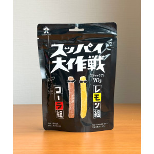 일본 젤리 왕왕재팬 슷파이 대작전 콜라 / 레몬, 70g, 1개