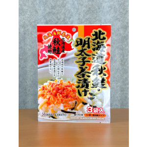 [ 홋카이야마토 ] 홋카이도 아키쟈케멘타이코차즈케 22.5g / 일본 오차즈케