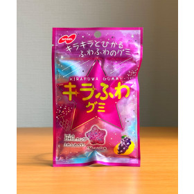 일본 젤리 노벨 키라후와 별모양 구미 포도, 50g, 1개