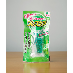 고바야시 캡슐 브레스케어 일본 구취 입냄새 제거 민트 50정, 20g, 1개