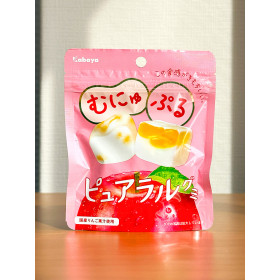 [ 카바야 ] 퓨아랄 구미 링고 58g / 사과 과즙 젤리 / 일본 젤리