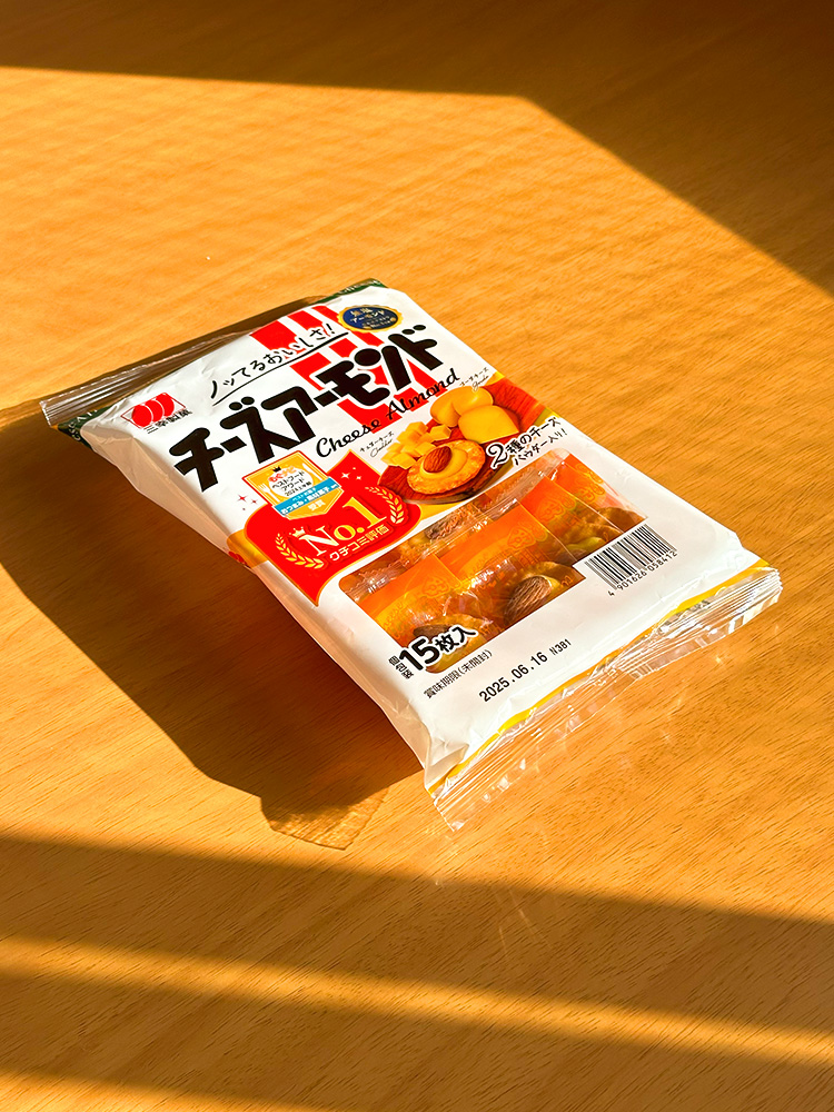 [ 산코제과 ] 치즈 아몬드 15개입 / 치즈 크래커 / 일본 과자