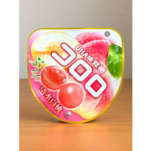 일본 젤리 UHA 미각당 코로로 백도, 40g, 1개