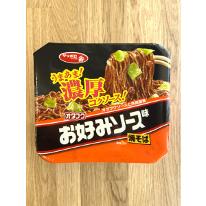 Sale [ 삿포로이찌방 ] 오타후쿠 오꼬노미소스 야끼소바 127g / 일본 컵라면