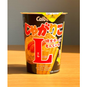 가루비 자가리코 멘타이 치즈 몬자 L 66g 일본 간식 쟈가리코