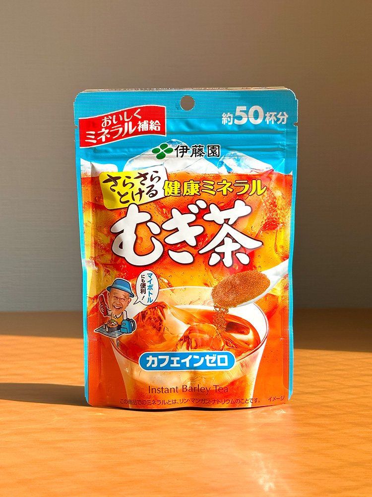 이토엔 보리차 분말 카페인 제로 40g 일본 차