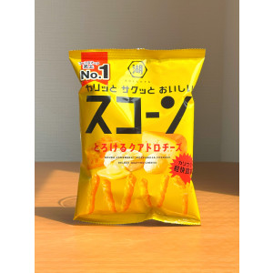 [ 코이케야 ] 스콘 콰트로 치즈 73g / 치즈맛 콘스낵 / 일본 과자