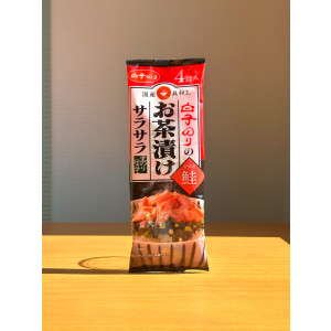 시라코노리 오차즈케 사라사라 연어맛 4개입 일본 오차즈케 사케