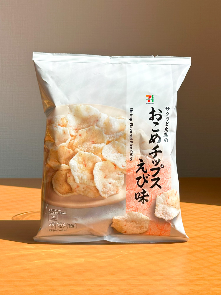 세븐일레븐 오코메칩스 새우맛, 29g, 1개
