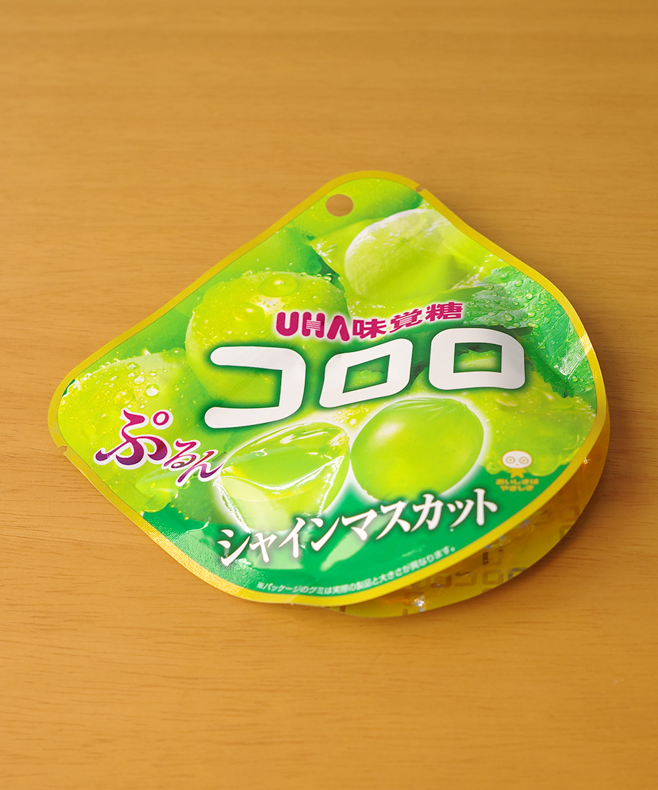 일본 젤리 UHA 미각당 코로로 샤인머스켓, 48g, 1개