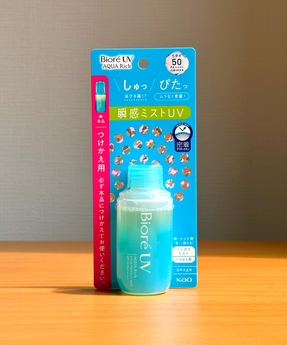 비오레 UV 아쿠아프로텍트 미스트 리필 60ml 일본 선크림