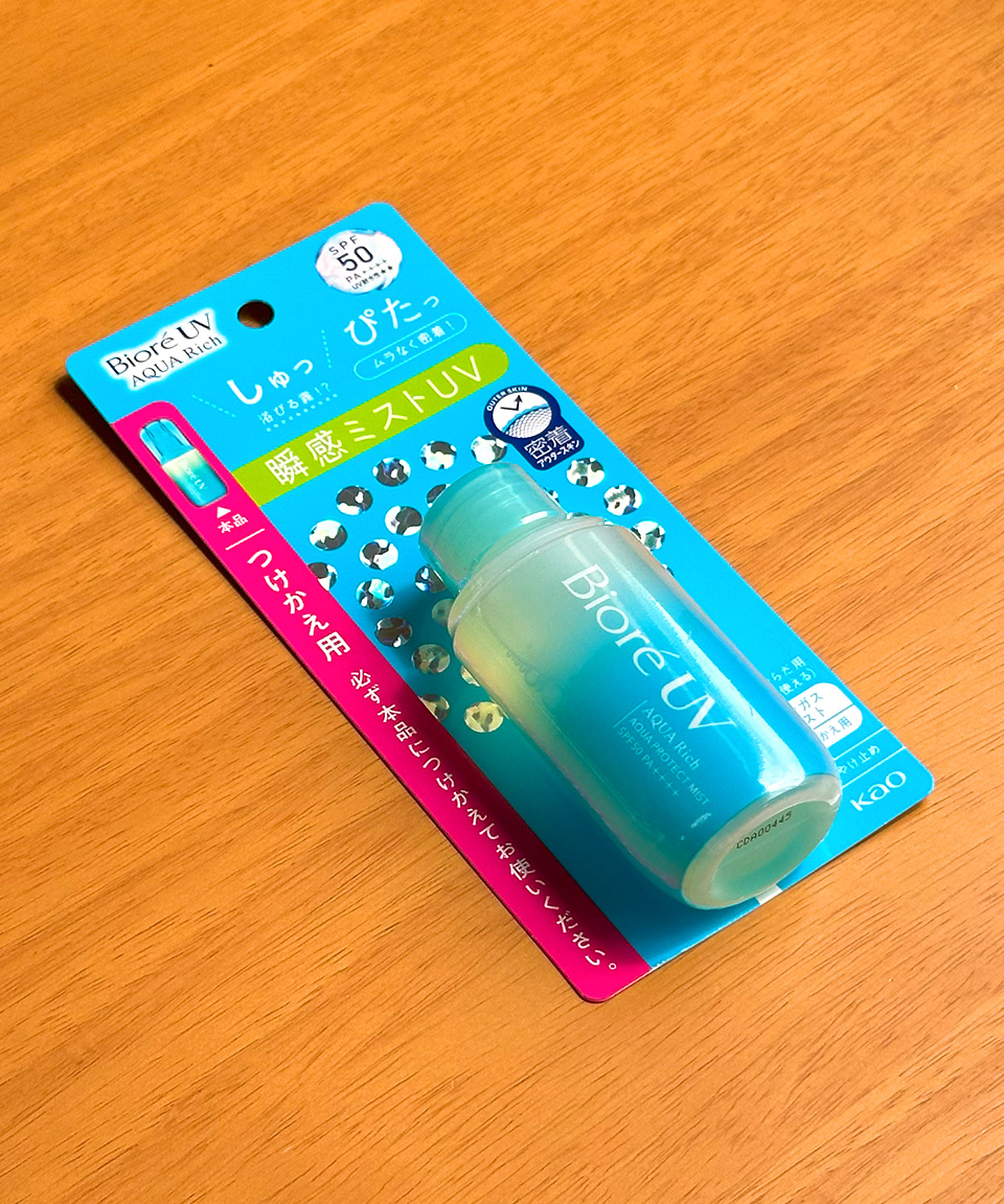 비오레 UV 아쿠아프로텍트 미스트 리필 60ml 일본 선크림