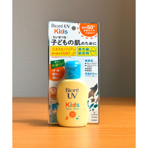 비오레 UV 키즈 퓨어 밀크 70ml 일본 선크림