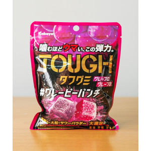 일본 젤리 카바야 터프구미 그레이피 펀치, 100g, 1개