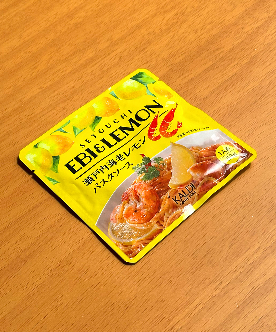 칼디 세토우치 새우 레몬 파스타 소스 53g 일본 소스
