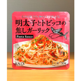 칼디 명란&날치알 갈릭 파스타 소스 30g 일본 소스