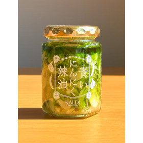 칼디 풋고추 마늘 라유 120g 만능 양념장 일본 소스