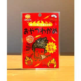 칼디 오야츠 와카메 매운맛 7g 일본 안주 미역