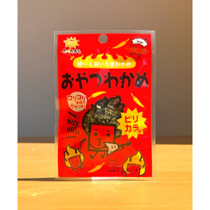 칼디 오야츠 와카메 매운맛 7g 일본 안주 미역