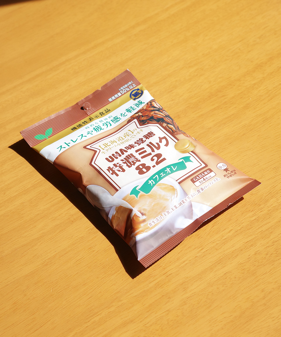 UHA 미각당 특농 밀크 캔디 8.2 일본 사탕 카페오레, 93g, 1개