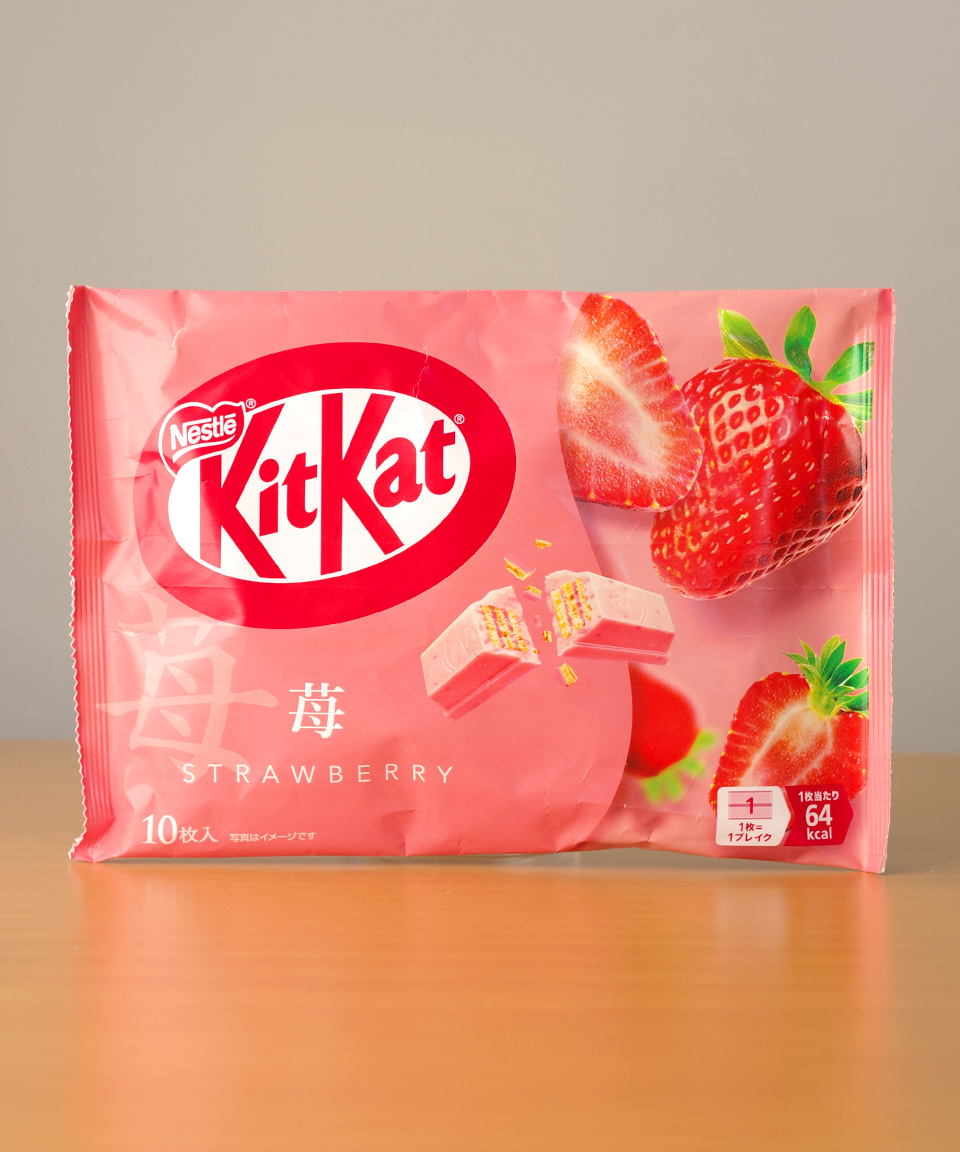 네슬레 킷캣 일본 초콜릿 딸기, 113g, 1개