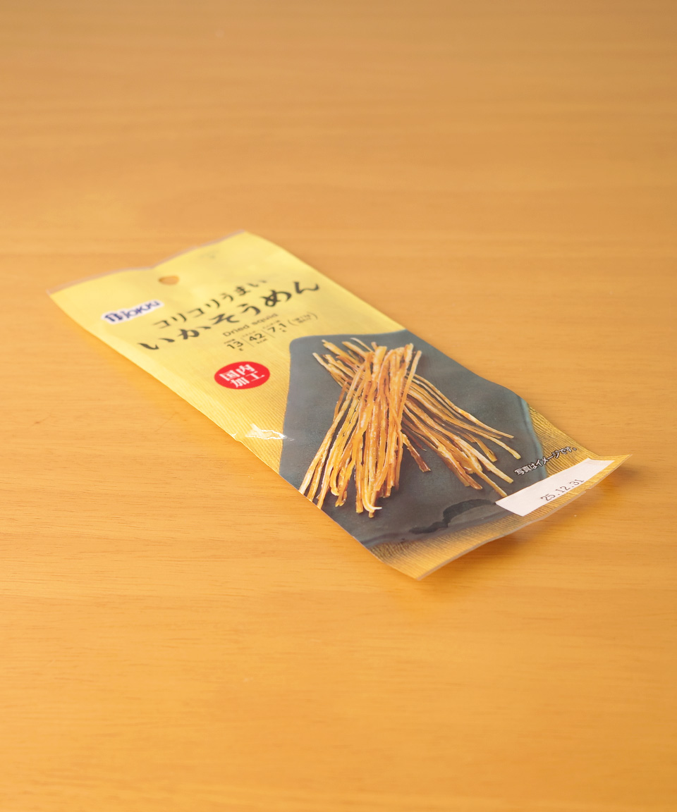 일본 안주 세븐일레븐 죳키 이카소멘 오징어소면 13g