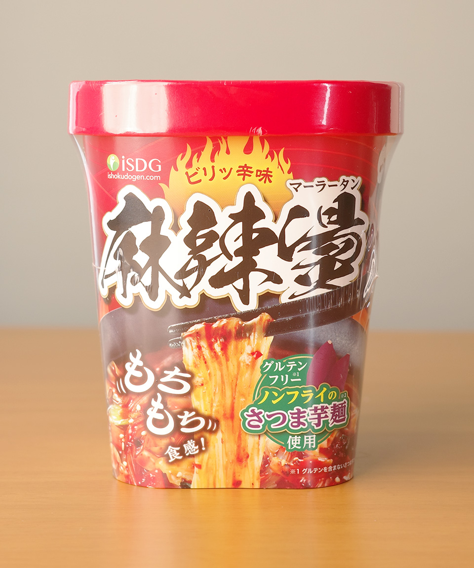 일본 컵라면 iSDG 얼얼하게 매운 마라탕 컵누들 88g