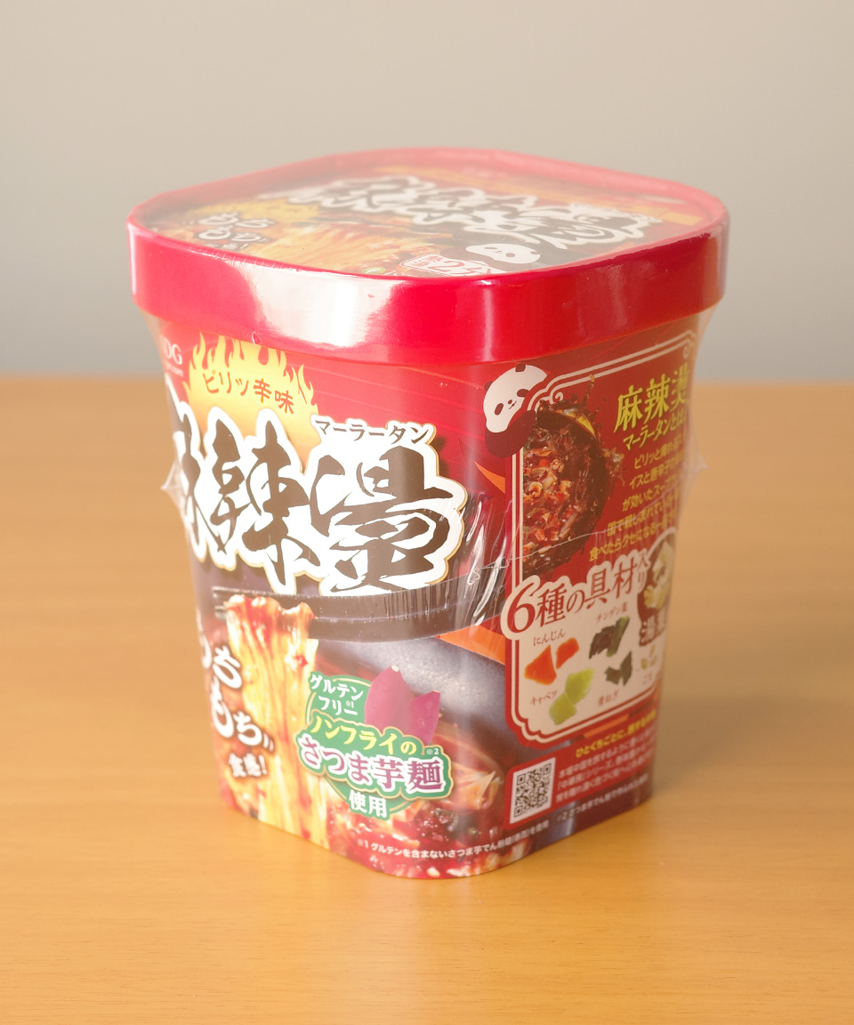 일본 컵라면 iSDG 얼얼하게 매운 마라탕 컵누들 88g