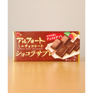 일본 부르봉 알포트 미니 초콜릿 쇼콜라 사브레, 52g, 1개