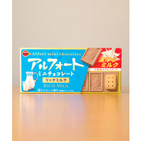 일본 부르봉 알포트 미니 초콜릿 리치 밀크, 55g, 1개