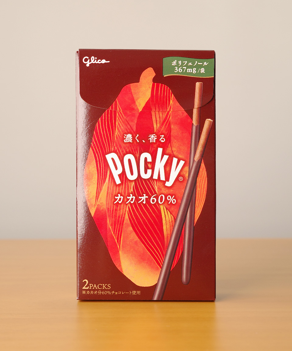 일본 빼빼로 글리코 포키 카카오 60프로, 55g, 1개