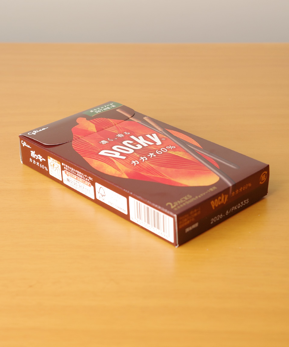 일본 빼빼로 글리코 포키 카카오 60프로, 55g, 1개