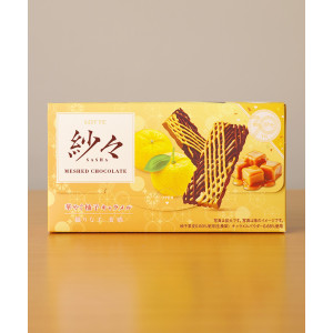 롯데 사샤 유자 카라멜, 69g, 1개