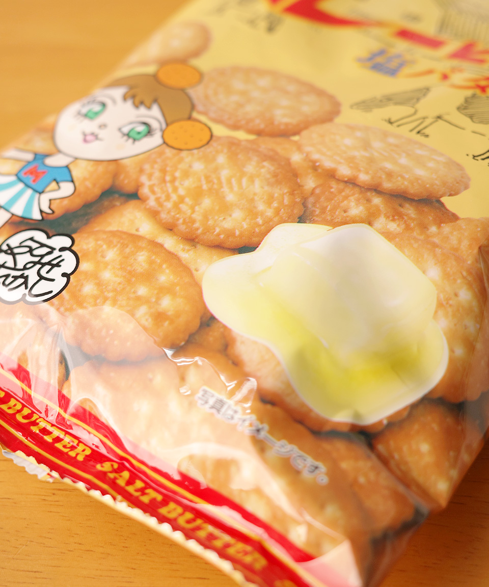 일본 과자 노무라 미레 비스킷 소금 버터, 120g, 1개
