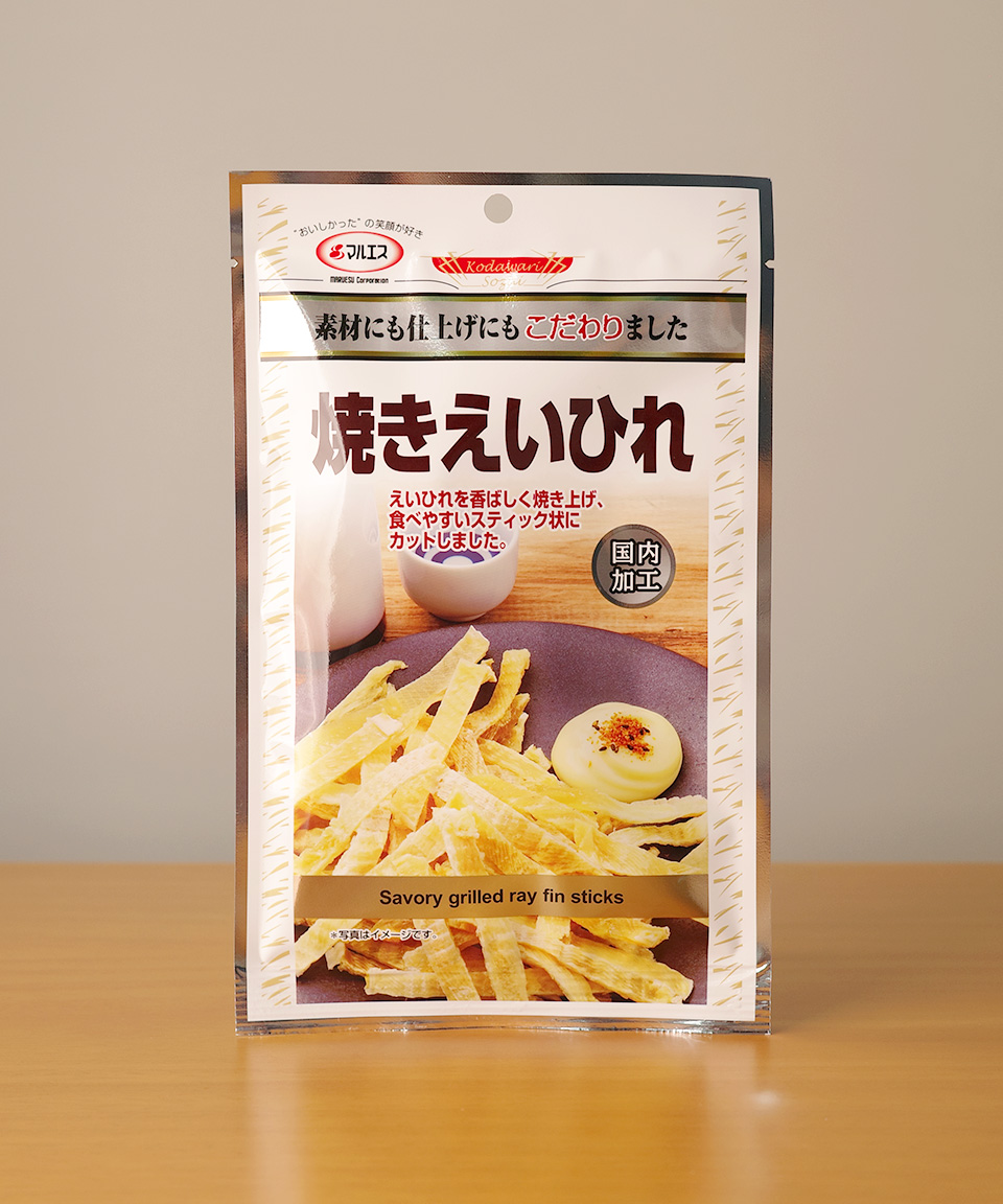 Sale 마루에스 구운 가오리 지느러미 24g 에이히레 일본 안주