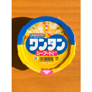 일본 컵라면 마루짱 완탕 씨푸드, 35g, 1개