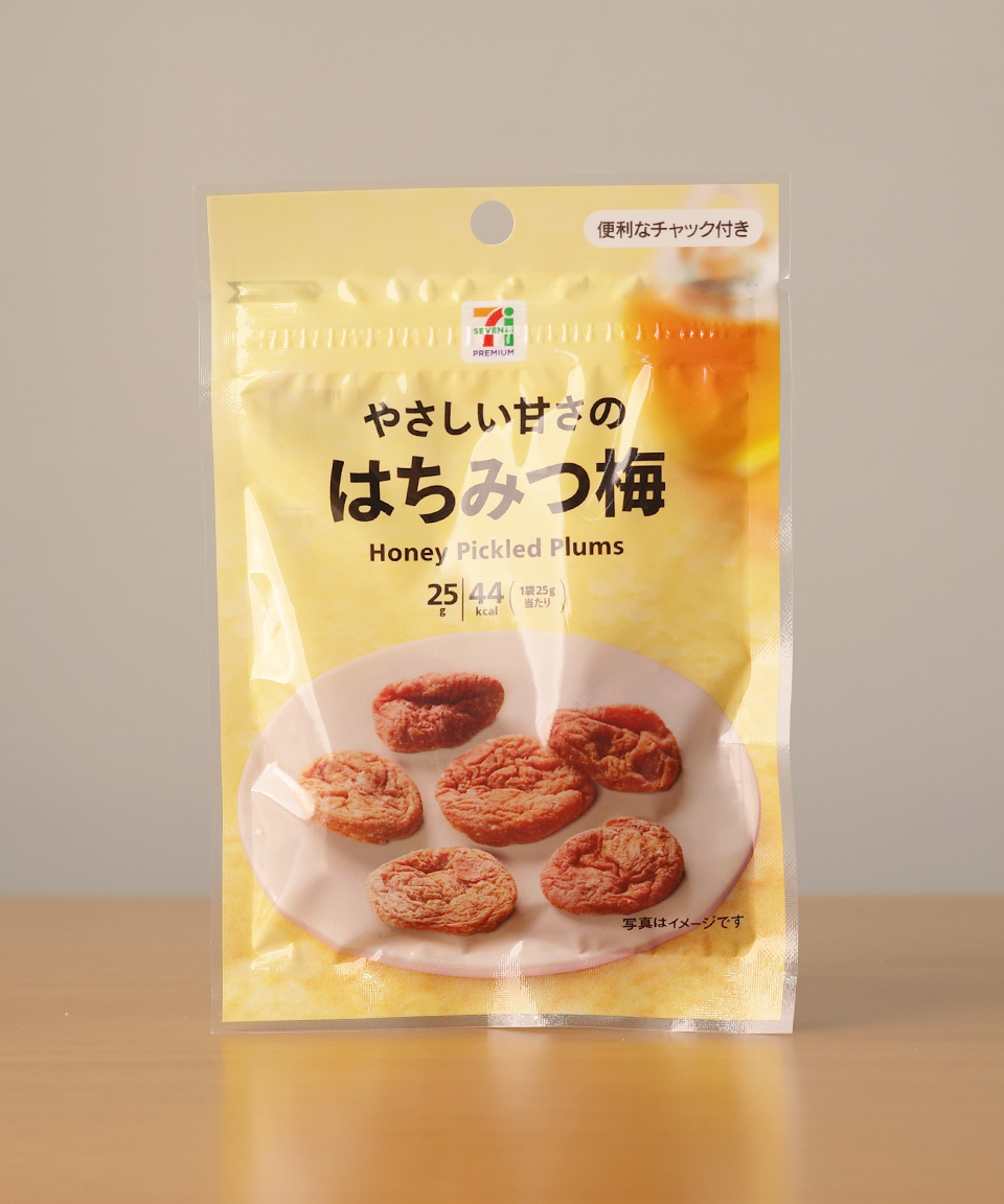 세븐일레븐 꿀 우메 25g 말린 매실 일본 편의점 간식