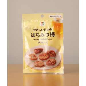 세븐일레븐 꿀 우메 25g 말린 매실 일본 편의점 간식